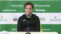 ATP - Rolex Monte-Carlo 2021 - Marco Cecchinato prima di interpretare David Goffin: 