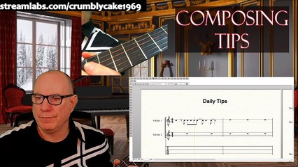 Composing for Classical Guitar Daily Tips: Rhythmic Motif Practicing