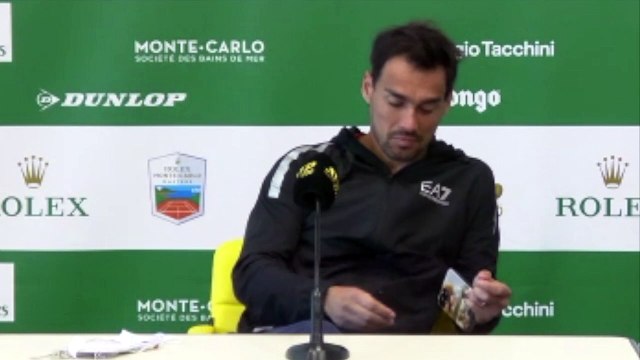 ATP - Rolex Monte-Carlo 2021 - Fabio Fognini : È davvero speciale perché sono nato qui, sono nato a Sanremo