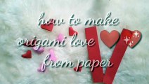 Origami Heart From Paper