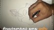 How To Draw Lord Hanuman Face With Simple Pencil