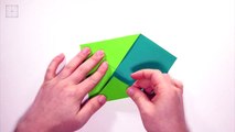 Origami Box - Paper Folding / Papier Falten / 종이접기 - Paper Crafts 1101 おりがみ