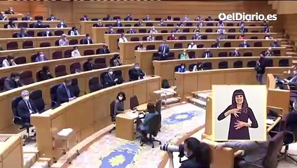 Enfrentamiento entre Sánchez y Maroto en el Senado