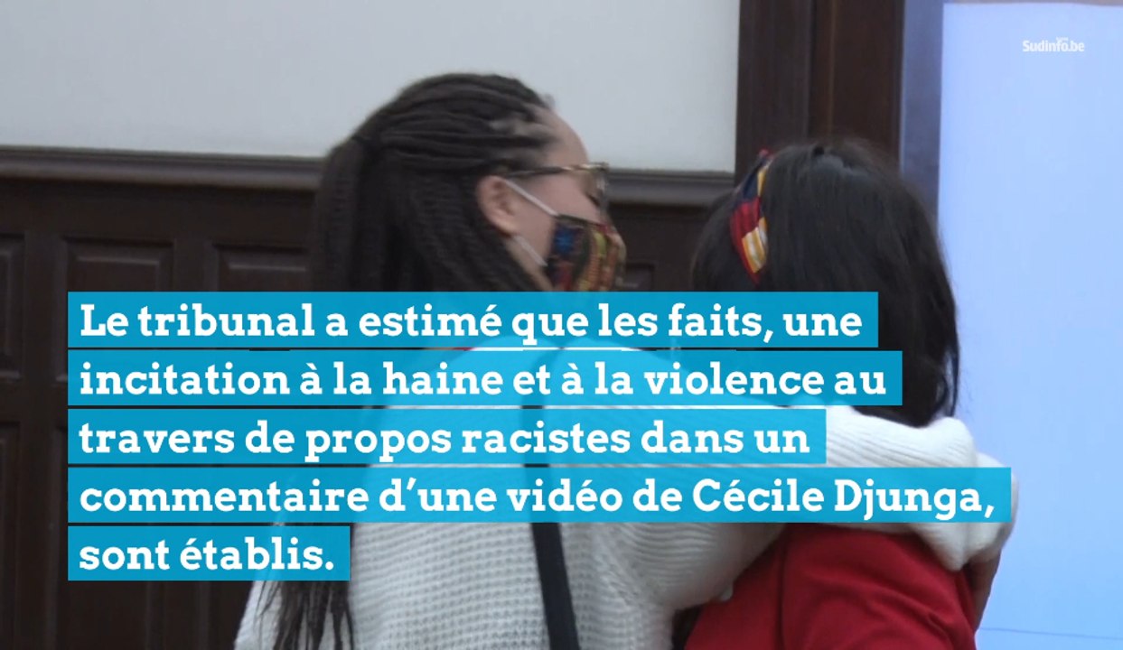 Six mois de prison dont quinze jours ferme pour propos haineux envers Cécile Djunga