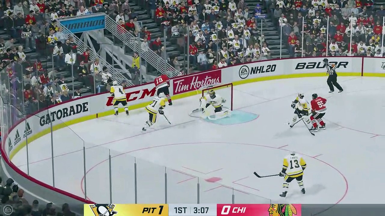 Nhl 20 Gameplay - Chicago Blackhawks Vs Pittsburgh Penguins - Nhl 20 Xbox One