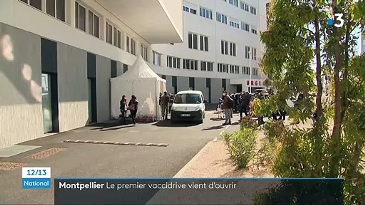 Covid-19 : le premier "vaccidrive" ouvre près de Montpellier