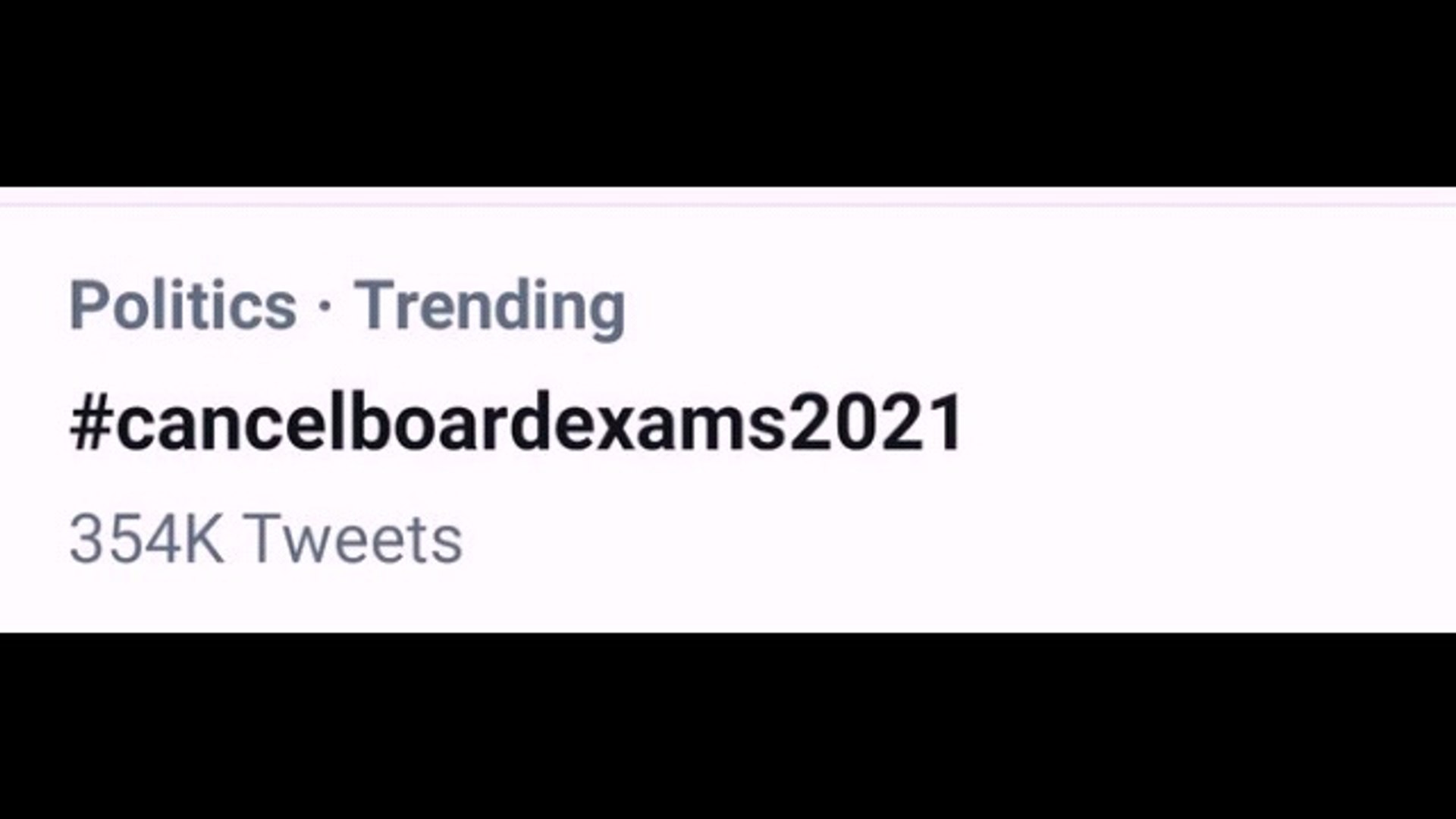 ⁣Cancel board exams 2021 ?? Celebrities and politicians came for the support of students