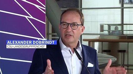 Dobrindt: Es geht in der K-Frage "um eine Teamlösung"