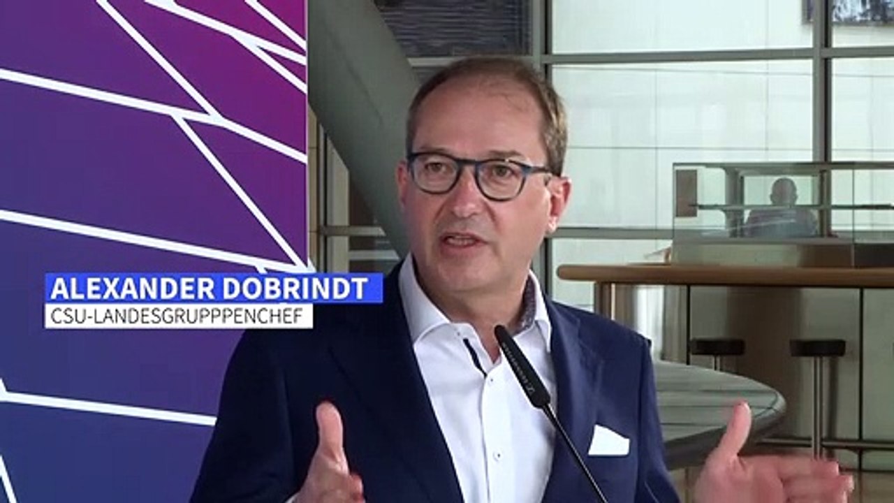 Dobrindt: Es geht in der K-Frage 'um eine Teamlösung'