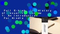 Full E-book  The History of Sexuality, Volume 1: An Introduction  For Kindle