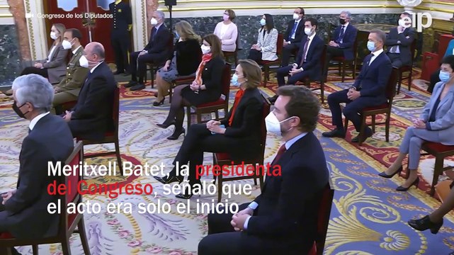 Homenaje en el Congreso a Clara Campoamor por el 90 aniversario del voto femenino en España