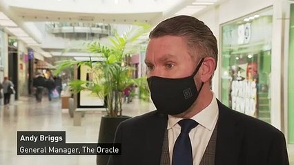 Reading shopping centre sees bumper first day back