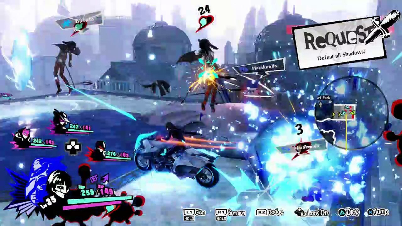 PERSONA 5 STRIKERS (PS5) BLIND PART 40 3RD JAIL