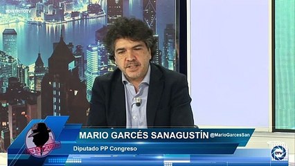 Mario Garcés: La política Española está un momento de degradación absoluta, se busca siempre un culpable externo..