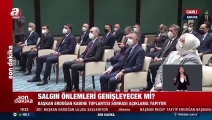 Erdoğan yeni tedbir kararlarını açıkladı: Ramazan'da kısmi kapanma!