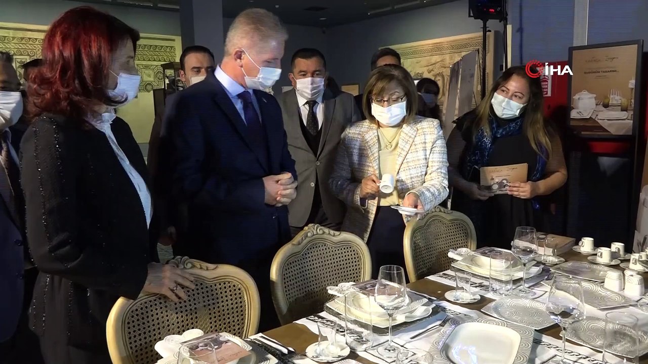 Zeugma Mozaiği sofralara taşınıyor