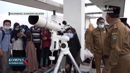 Hilal Di Palembang Tertutup Awan 1 Ramadan 13 April