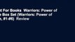 About For Books  Warriors: Power of Three Box Set (Warriors: Power of Three, #1-#6)  Review