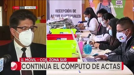 El clima y problemas en las carreteras retrasa el cómputo electoral en La Paz