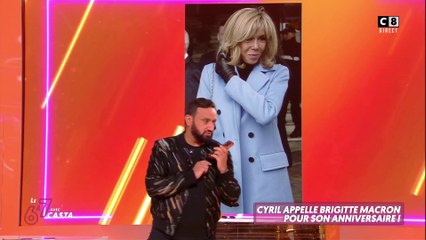 Cyril Hanouna appelle Brigitte Macron pour son anniversaire !