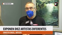 Exponen diez artistas diferentes