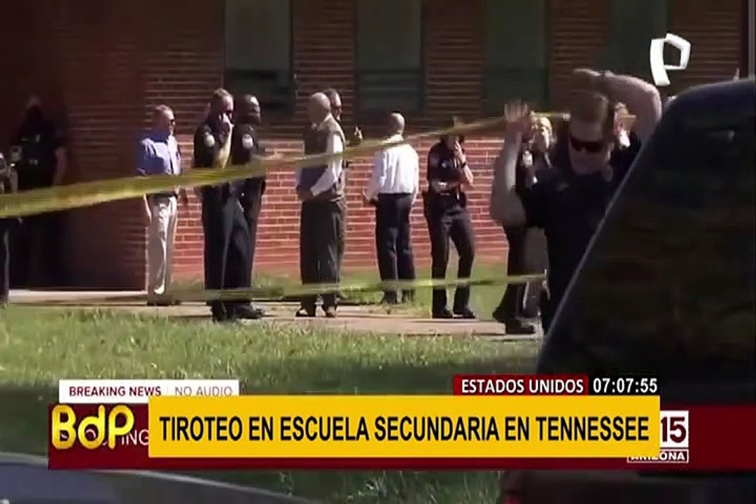 EEUU: sujeto fallece en medio de un tiroteo en escuela secundaria