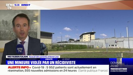 Accusé de viol sur une mineure: "Il s'agissait d'un détenu dangereux", déclare l'avocat des parents de la jeune fille