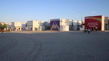 Boynuyoğun Barınma Merkezi'ndeki Suriyeliler ilk iftarlarını ülkelerine özgü yemeklerle açtı