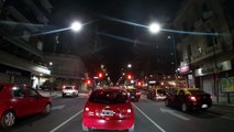 Avenida Rivadavia - ciudad de Buenos Aires - Argentina - Night drive