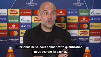Quarts - Guardiola : "Faire nos preuves"