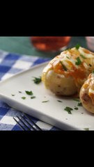 Tuna Stuffed Potatoes Gratin