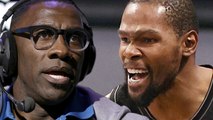 Kevin Durant Calls Out “Drunk” Shannon Sharpe For Blatantly LYING About Something He NEVER Said