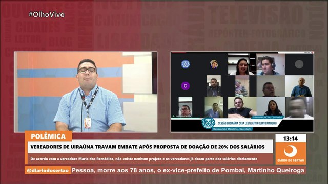 Vereadores de Uiraúna (PB) travam embate após proposta de doação de 20% dos salários