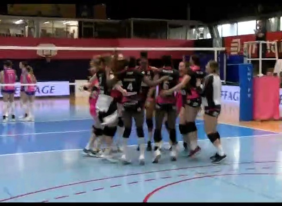 Images maritima: la balle de match Paris Istres Volley