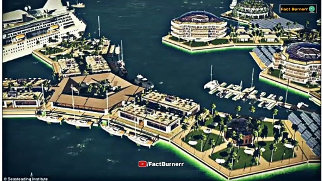 World's First Independent Floating Nation Will Be Launch In Pacific Ocean In 2022 | Fact Burnerr|_Fact_Burnerr