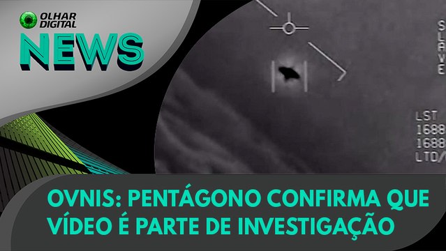 Ao Vivo | OVNIs: Pentágono confirma que vídeo é parte de investigação | 13/04/2021 | #OlharDigital