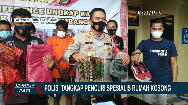 Polisi Berhasil Tangkap Pencuri Spesialis Rumah Kosong, Televisi dan Sepeda jadi Barang Bukti