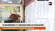 #Elecciones2021: se inscribieron 317 sublemas para las legislativas del 6 de junio en Misiones