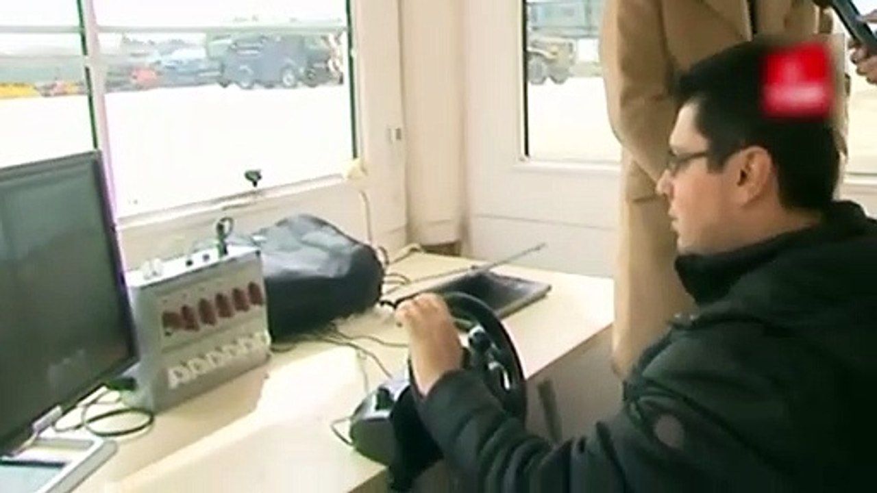 İnsansız zırhlı araç böyle test edildi