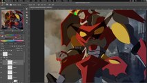 Tengen Toppa Gurren Lagann  - Speedpainting