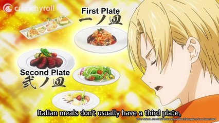 Double Half Moon Pizza | Food Wars! The Fourth Plate