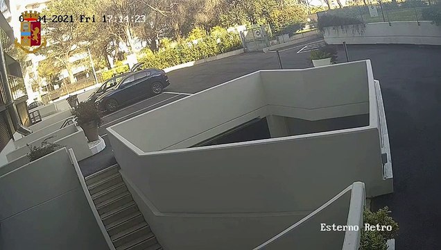 Roma - Arrestato rapinatore seriale in zona Portuense (13.04.21)