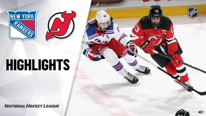 Rangers @ Devils 4/13/21 | NHL Highlights