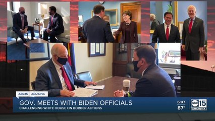 Governor Ducey meets with Biden officials