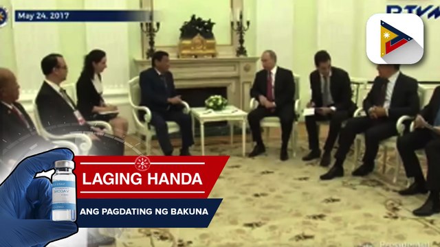 Relasyon ng Pilipinas at Russia, mas pinagtibay pa; Telesummit nina Pangulong Rodrigo Duterte at Russian President Vladimir Putin, naging maayos at produktibo; Ibayong paglaban sa COVID-19 pandemic, tinalakay Para sa latest updates, i-follow lang ang am