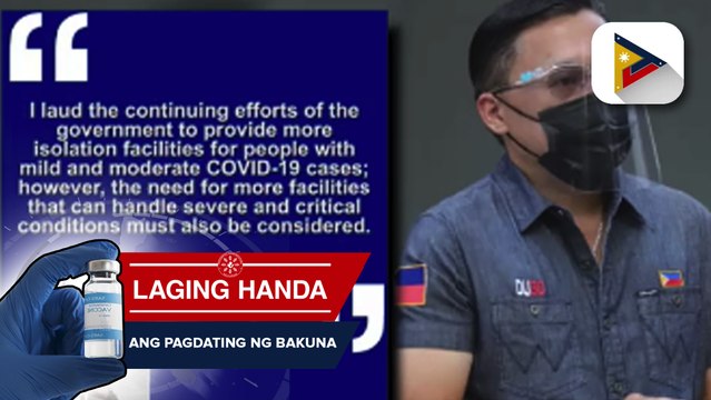 Sen. Bong. Go, umapela para sa dagdag na ICU beds para sa COVID-19 patients sa bansa Alamin ang latest na COVID-19 updates sa ptvnews.ph/covid-19 #Resbakuna #VacciNATION #ParaSaBayan