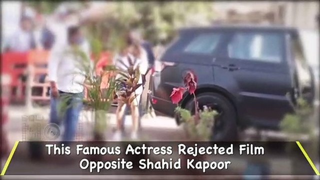 Shocking | This Famous Actress REJECTED Huge Role Opposite Shahid Kapoor In Jersey | Reveals Reason