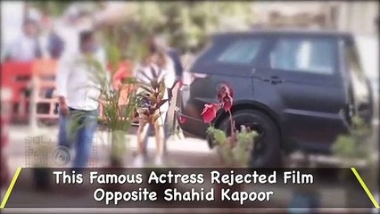 Shocking | This Famous Actress REJECTED Huge Role Opposite Shahid Kapoor In Jersey | Reveals Reason