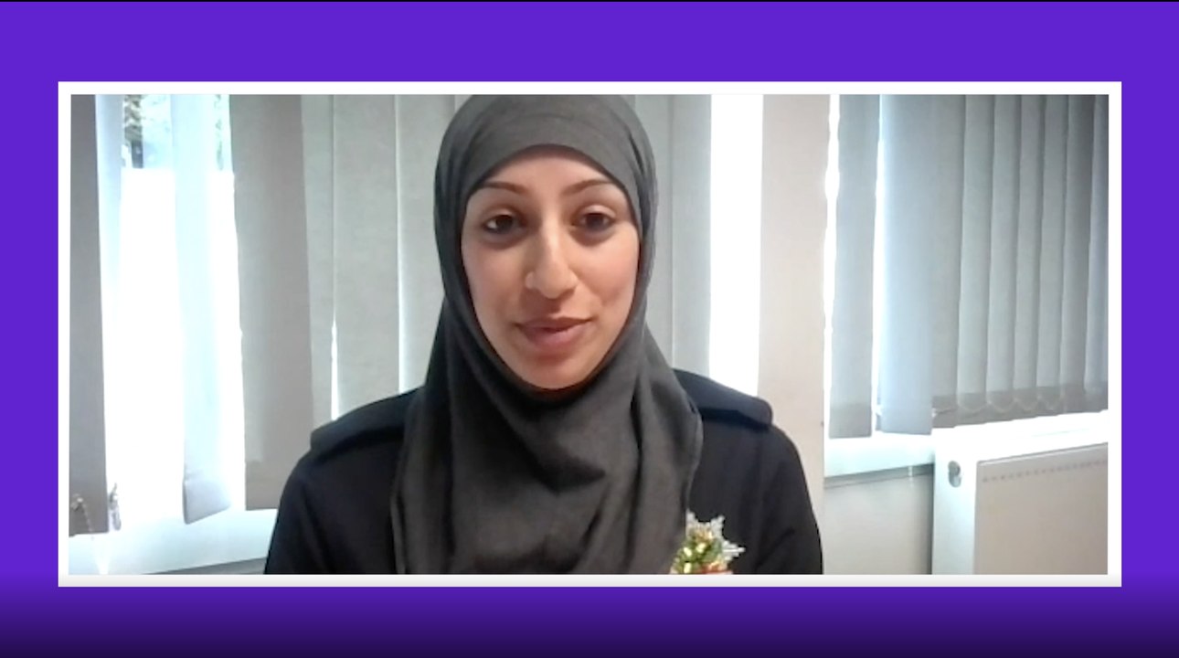 Hijab-wearing firefighter feels proud 'to have broken down a barrier'