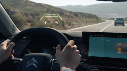 All-new Citroen C5 X - Highway Driver Assist Trailer